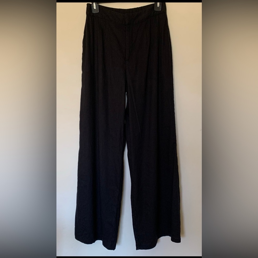 Gianni Bini Classic Black High Waisted Wide-Leg Pants Size 2 / 28